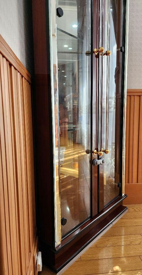 美品 飾り棚 キュリオケース コーナー家具
