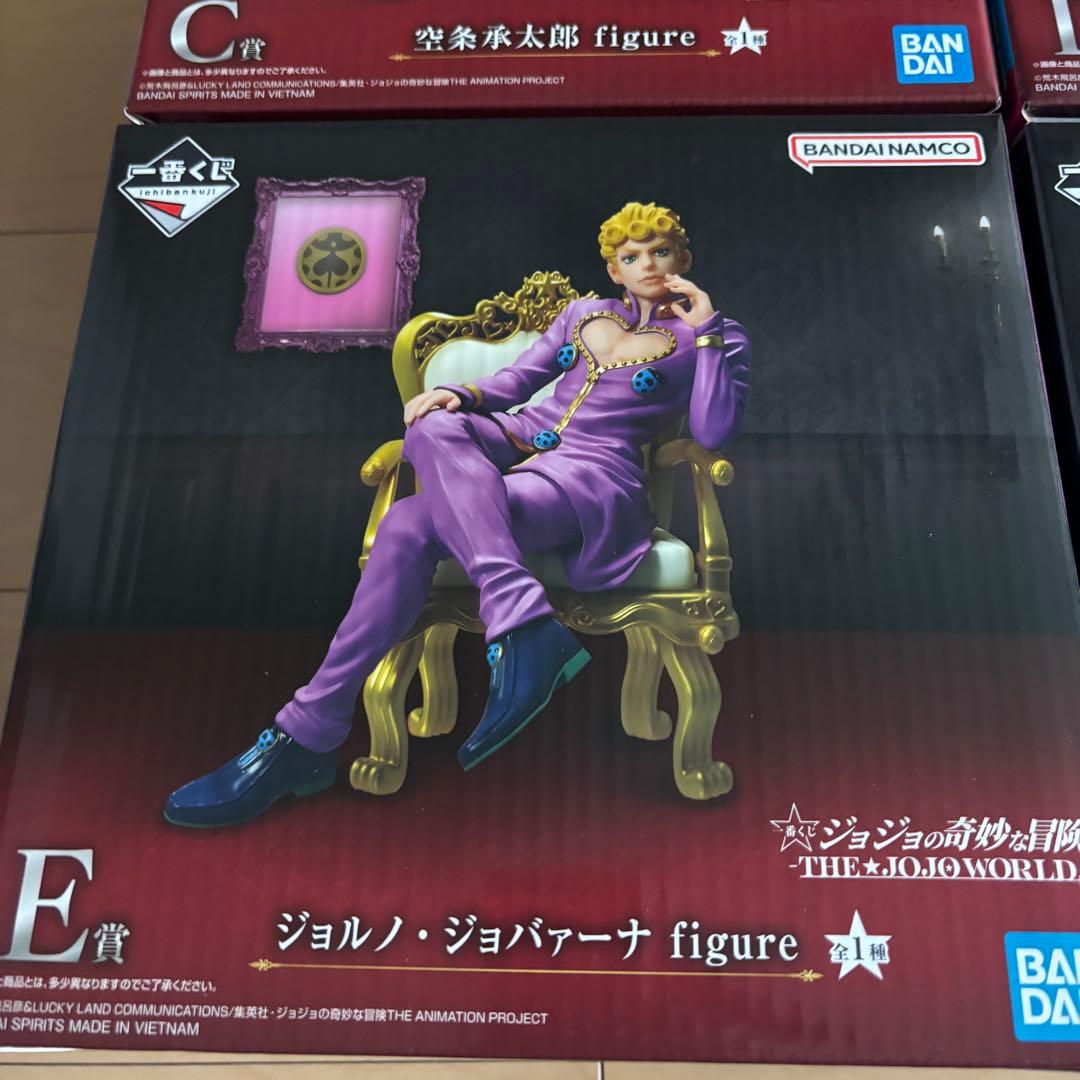 一番くじ ジョジョワールド ジョジョの奇妙な冒険 フィギュア　セミコンプリート