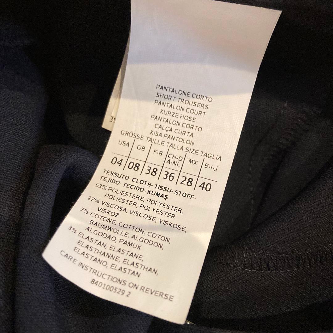 チサ 新品タグ付き⭐︎マックス&コー　ネイビー　ショートパンツスカート