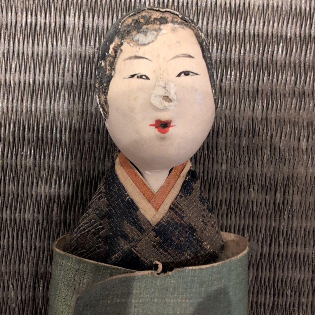 江戸時代　雛人形　紙雛　立雛