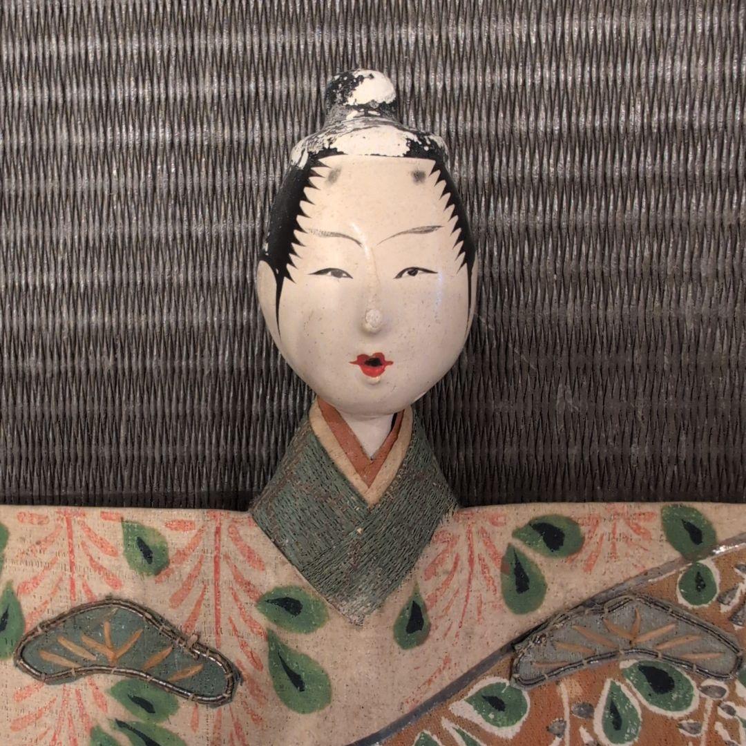 江戸時代　雛人形　紙雛　立雛
