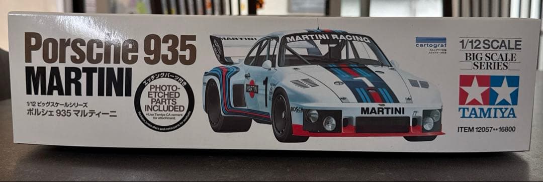 【新品未使用】タミヤ 1/12 マルティーニ・ポルシェ935ターボ