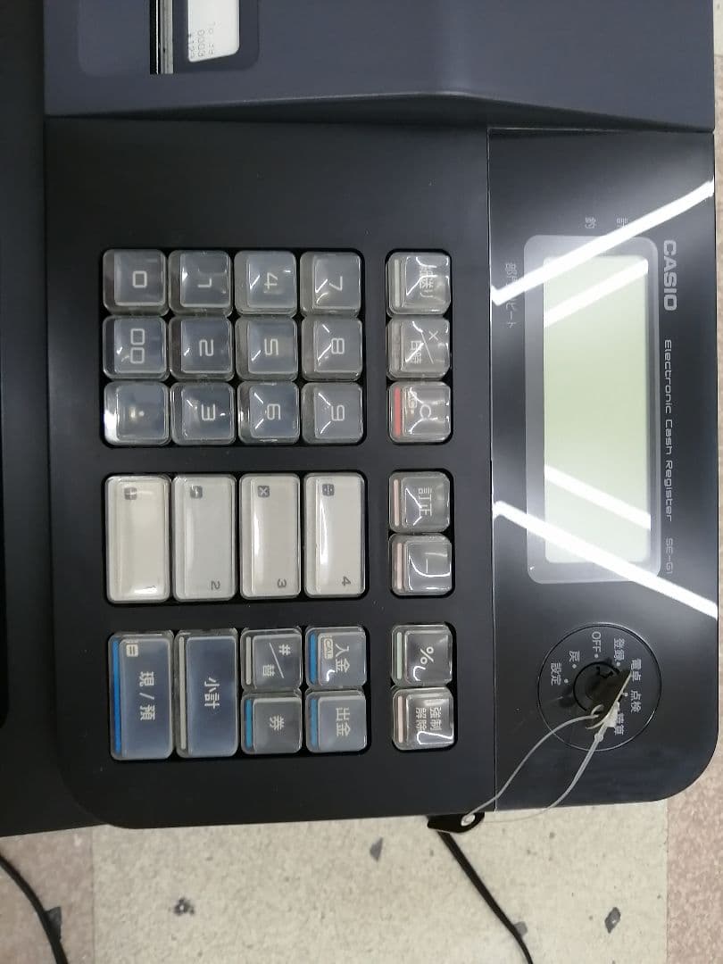 CASIO 電子レジスター SE-G1