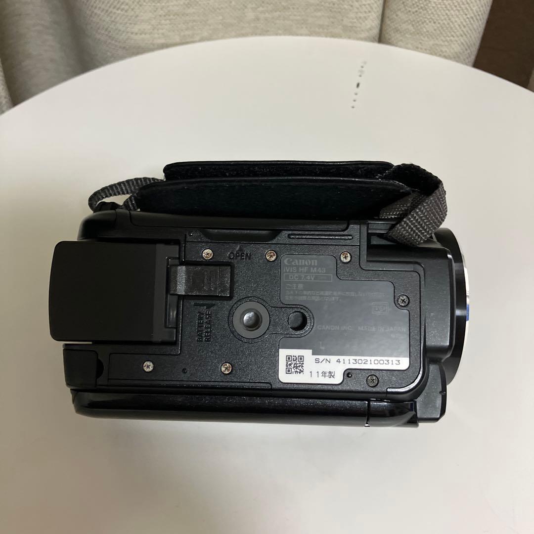 【動作確認済】Canon キヤノン　HDビデオカメラ　IVIS HFM43