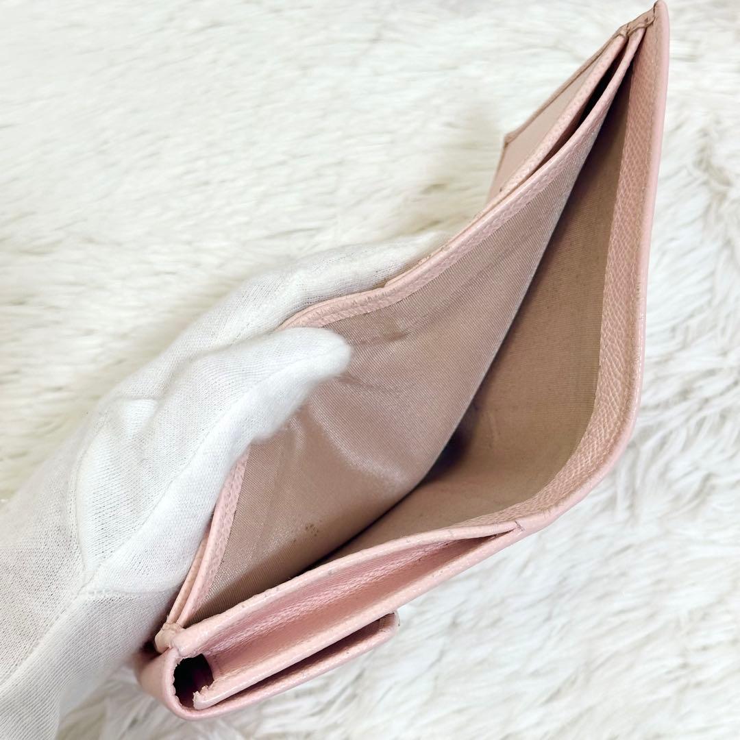 NFC認証 Ferragamo 折り財布 ガンチーニ ロゴクリップ ゴールド