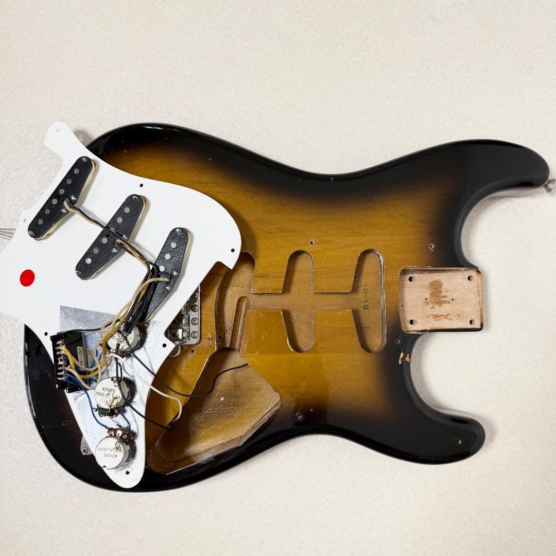 コンポーネント ストラトキャスター タイプ Fender テキサス PU搭載