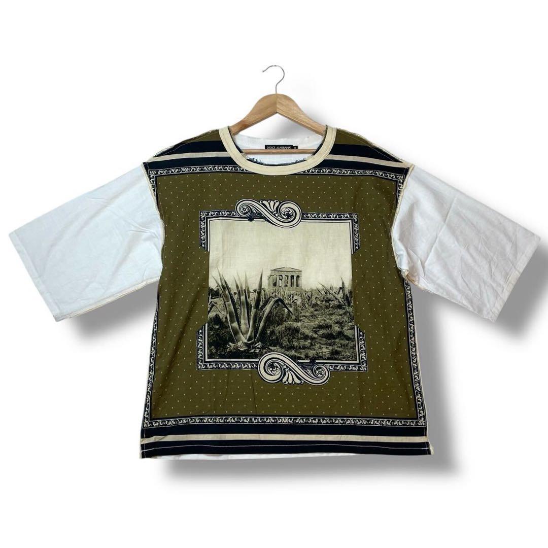 【美品】DOLCE&GABBANA ドルチェアンドガッバーナ 半袖 Tシャツ