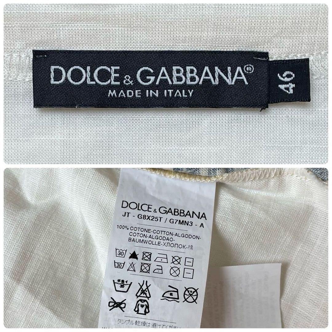 【美品】DOLCE&GABBANA ドルチェアンドガッバーナ 半袖 Tシャツ