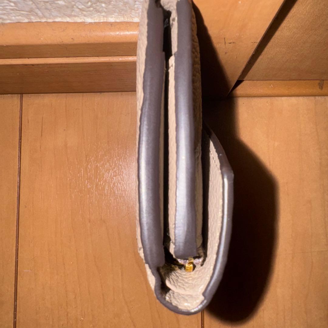 Louis Vuitton 三つ折り財布 グレー