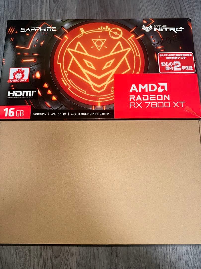 グラフィックボード・グラボ・ビデオカード Sapphire Nitro+ Radeon RX 7800 XT 16GB