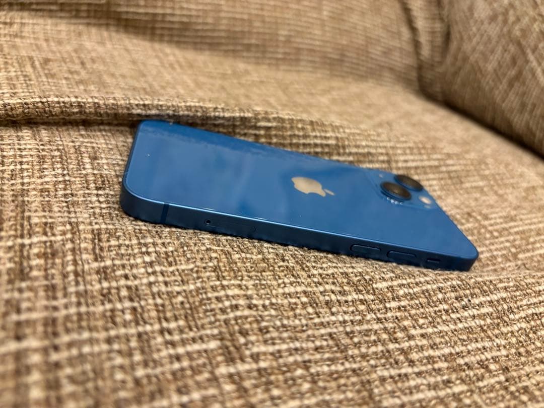 美品 iPhone 13 mini ブルー SIMフリー