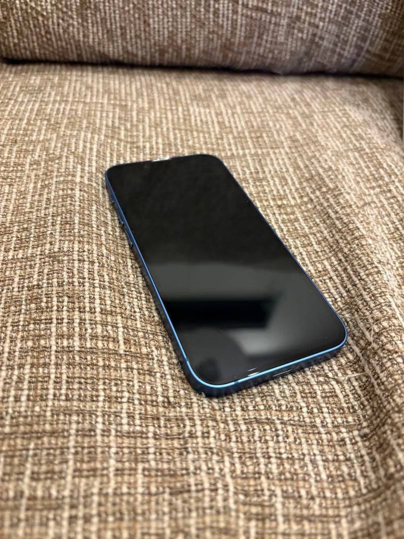 美品 iPhone 13 mini ブルー SIMフリー