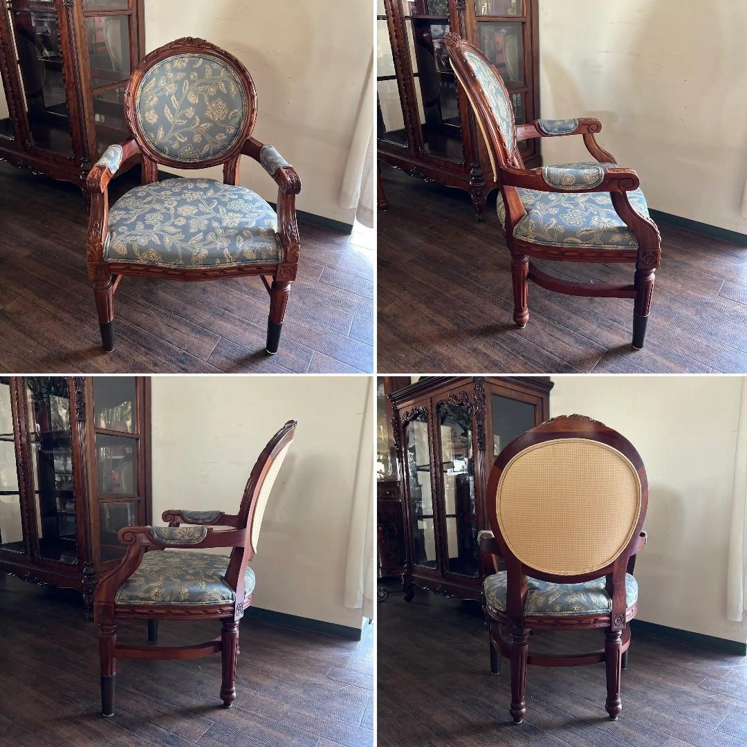 k007r116 イタリア製ダイニングテーブル・ダイニングチェア2脚セット