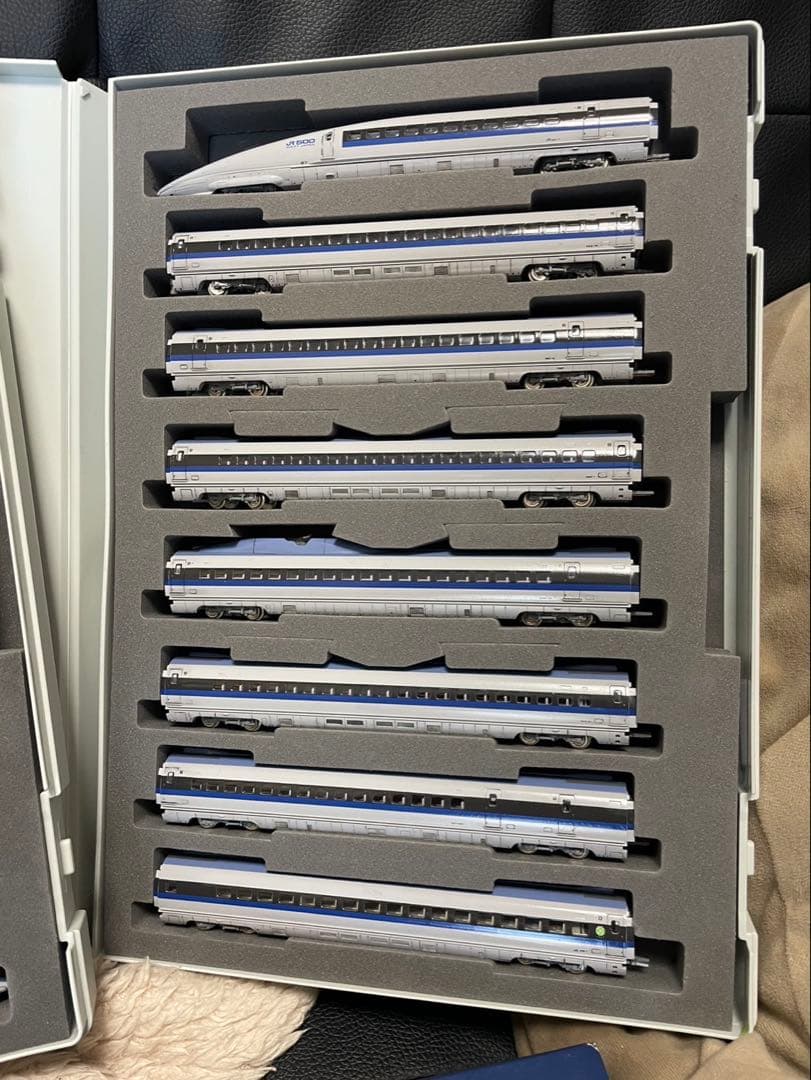 TOMIX 500系東海道・山陽新幹線　16両フル編 車内灯付き