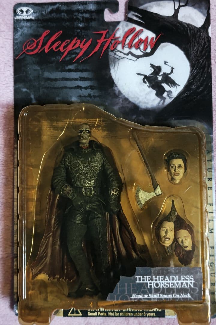 スリーピーホロウ　首無し騎士　通常版とエラーパッケージ版のセット