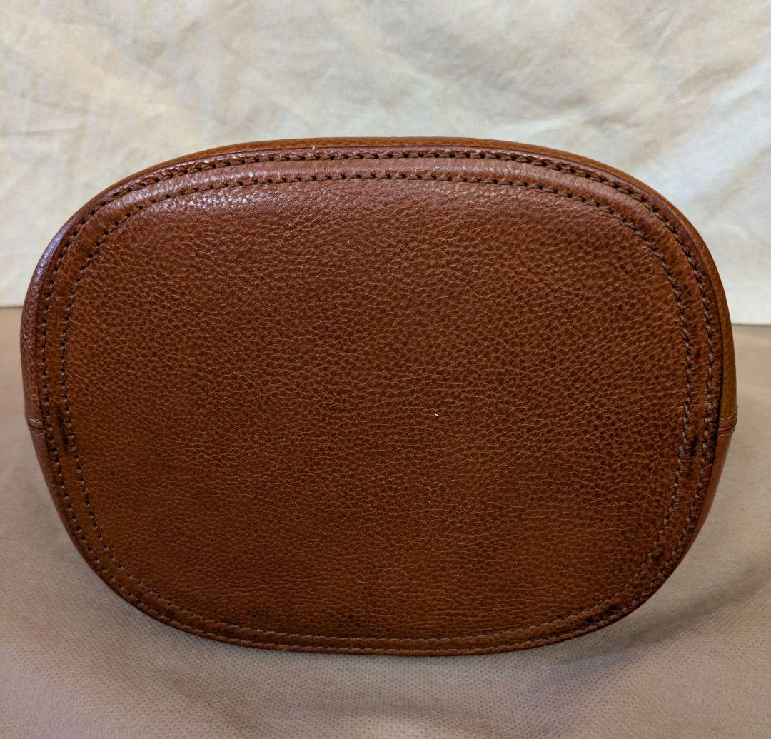 美品 genten ゲンテン トスカノーブルⅡ ショルダー 2way バケツ型