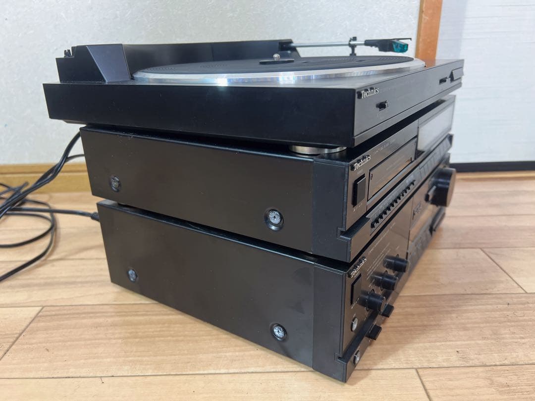 TECHNICS テクニクスコンポーネントCD/レコードデッキジャンク品