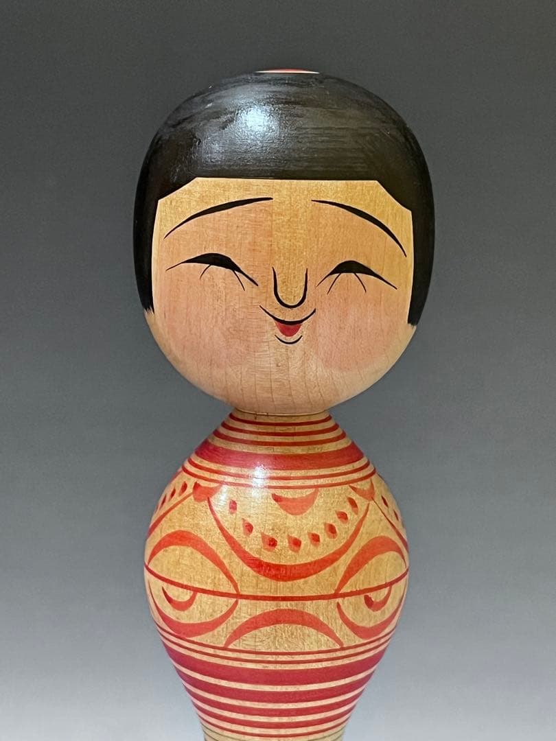 C556 こけし　盛 美津雄　津軽系　伝統こけし　日本人形　日本伝統こけし