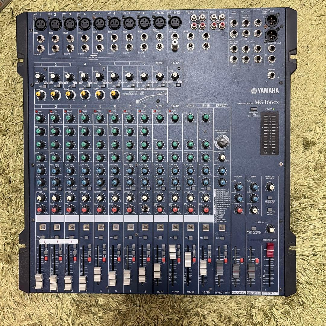 p*5様 Yamaha MG166CX デジタルミキサー