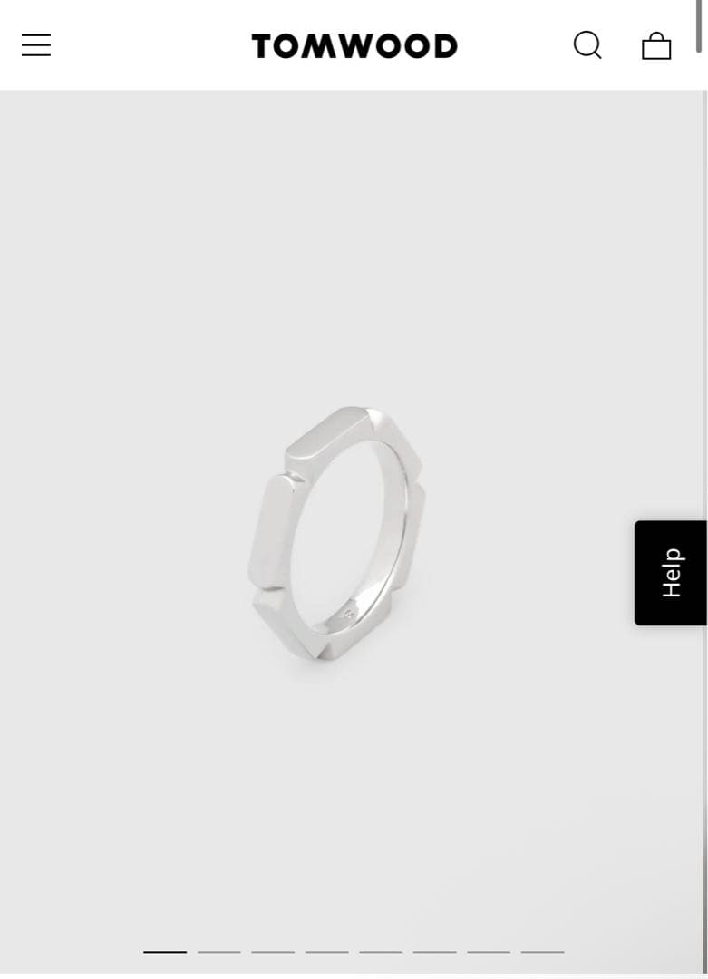 TOMWOOD Umi Band Ring Slim サイズ58