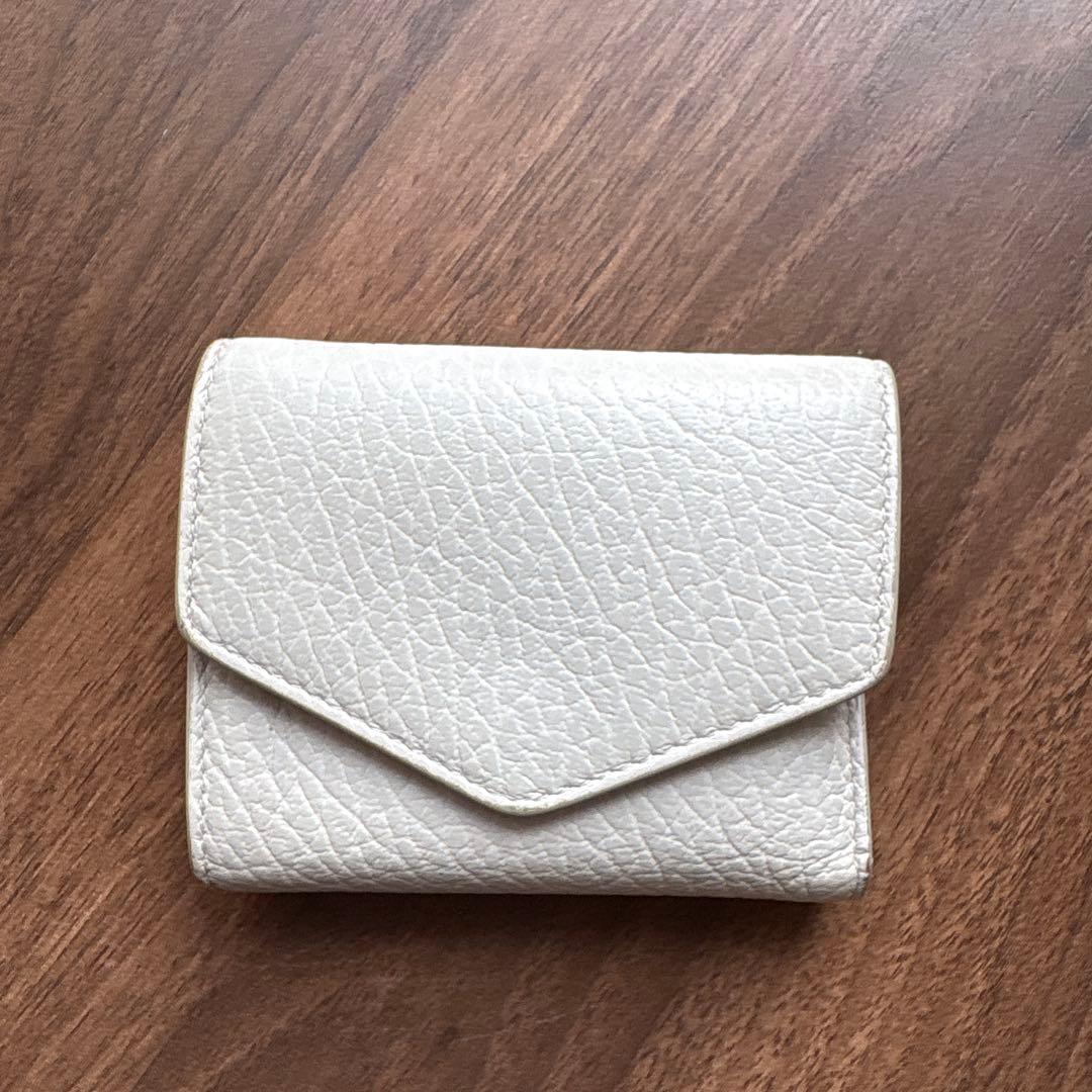 Maison Margiela メゾン マルジェラ 3つ折り財布　グレージュ