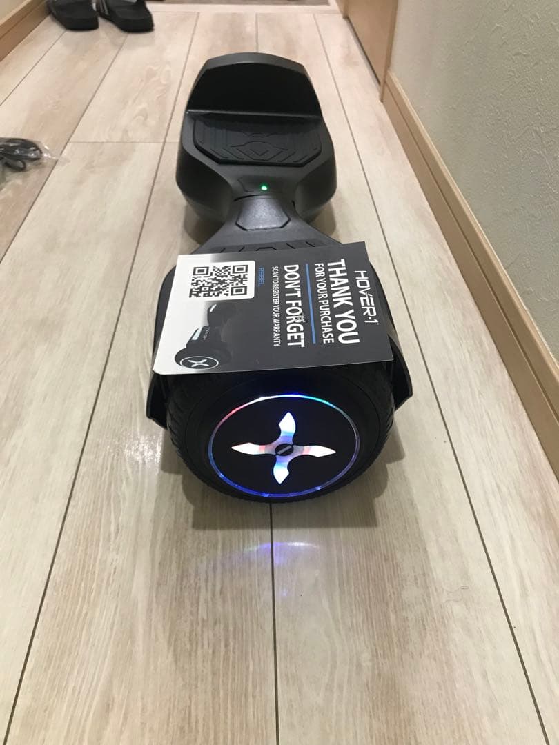 Hover-1ブラスト電動ホバーボードLEDホイールLEDセンサーブラック新品
