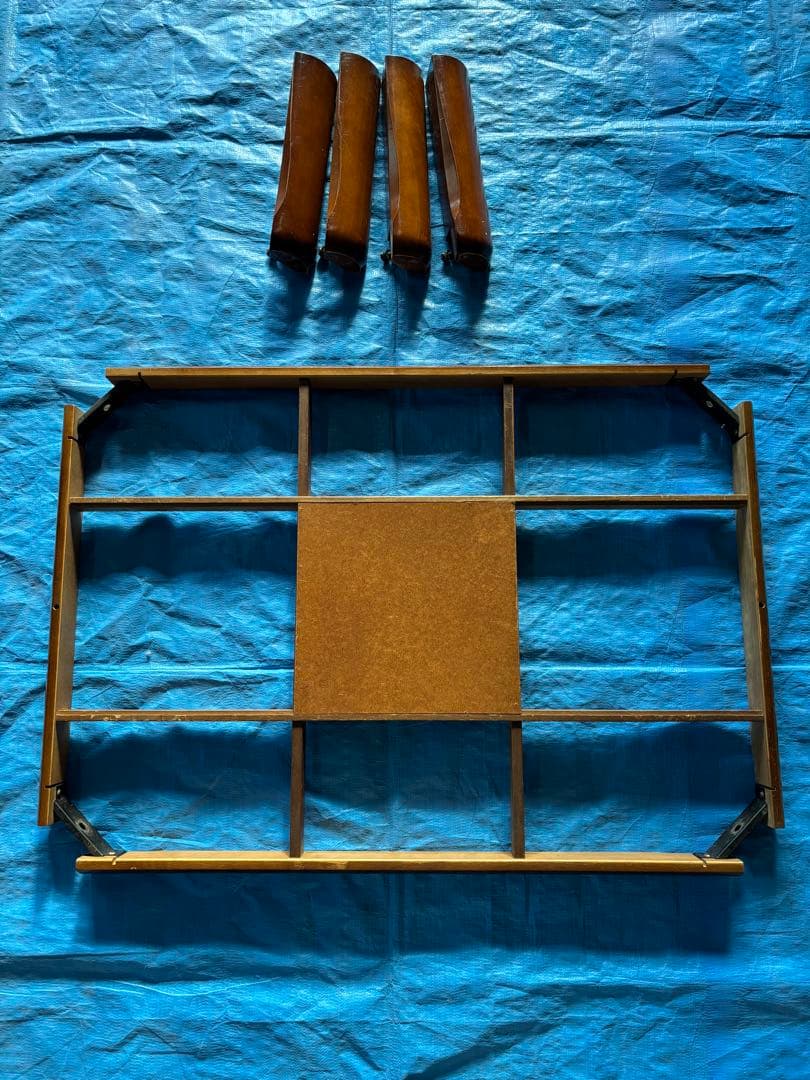 【昭和レトロ】丸みのあるこたつ天板 w102×D74×H36 炬燵 角丸天板