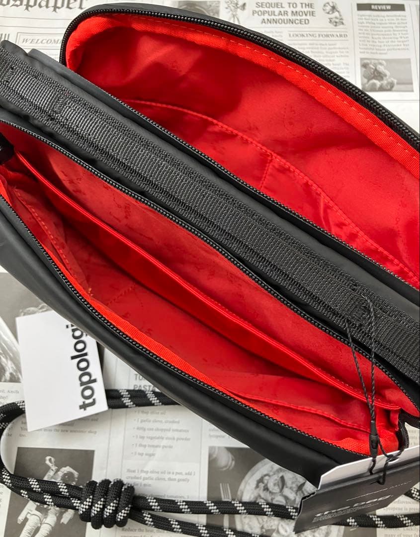 【人気】Topologie Bottle Sacoche トポロジーストラップ付