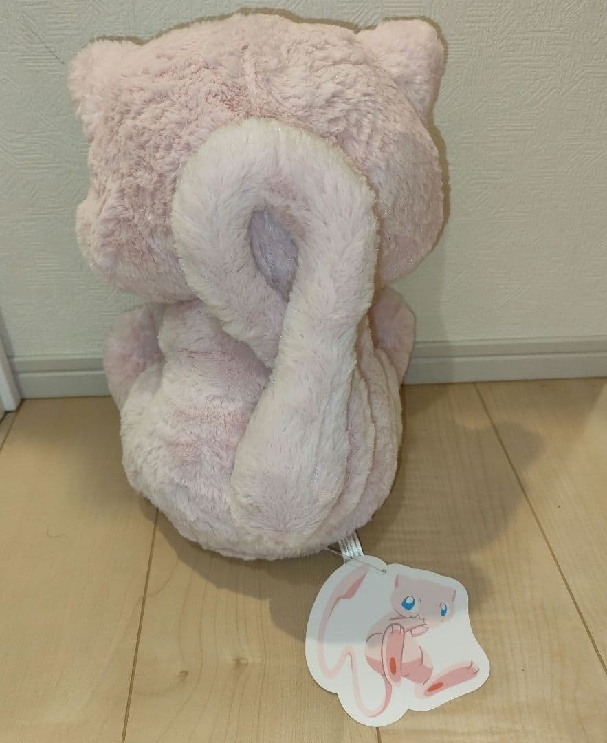 【タグ付き】ポケモンセンター おっきいふわふわぬいぐるみ ミュウ