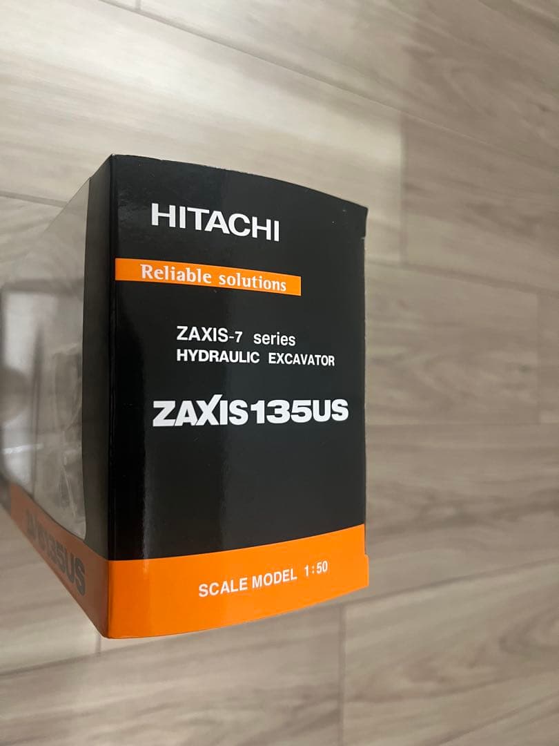 ミニカー HITACHI ZAXIS135US