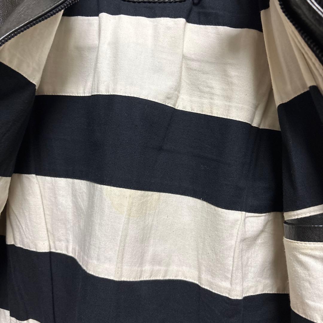 ショット クラシックレーサーレザージャケット ゴートスキン