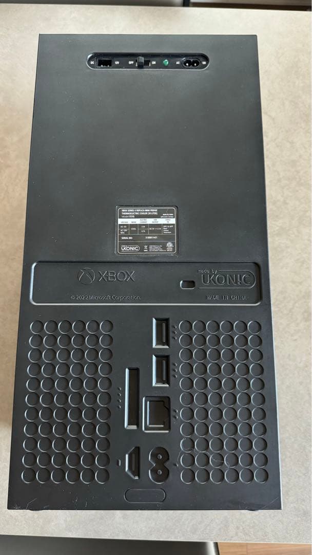 XBOX Seriese X Replica Fridge レプリカ 冷蔵庫
