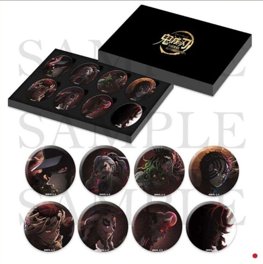 鬼滅の刃 ワールドツアー 57mm 缶バッジ 上弦集結 新品