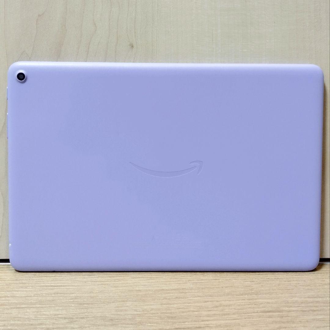 美品 Fire HD 10 パープル 最新第13世代 ガラスフィルム付き