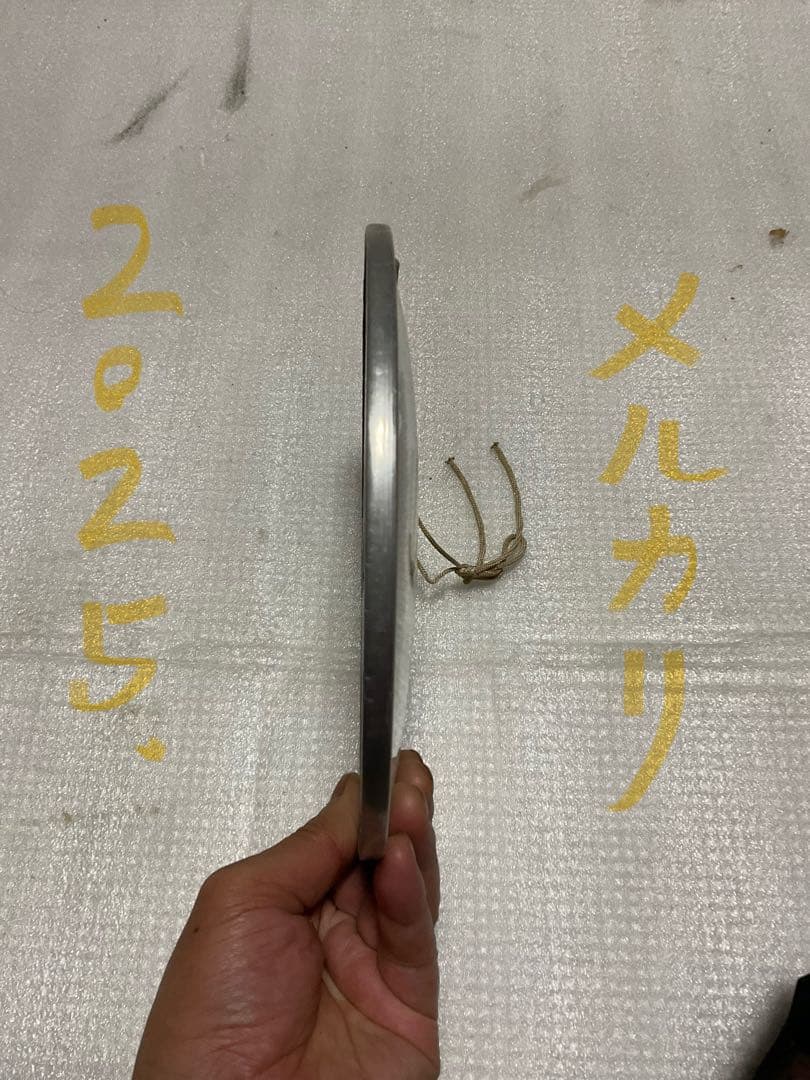 モルフォ蝶の標本盾／ブラジルのお土産。【ガラス製　MADE IN BRAZL】。