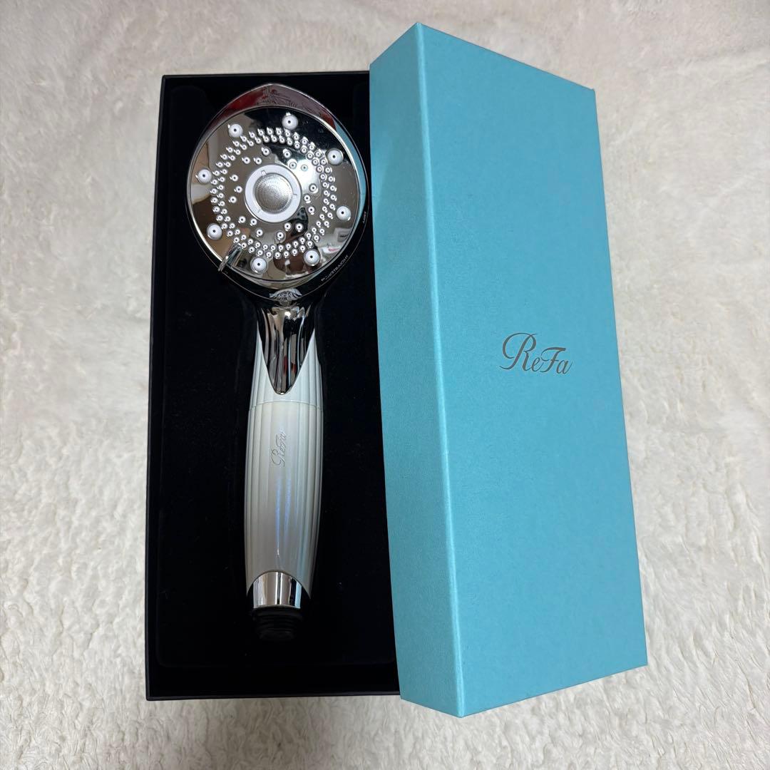 RuFa シャワーヘッド シルバー 純正カートリッジ6本付き