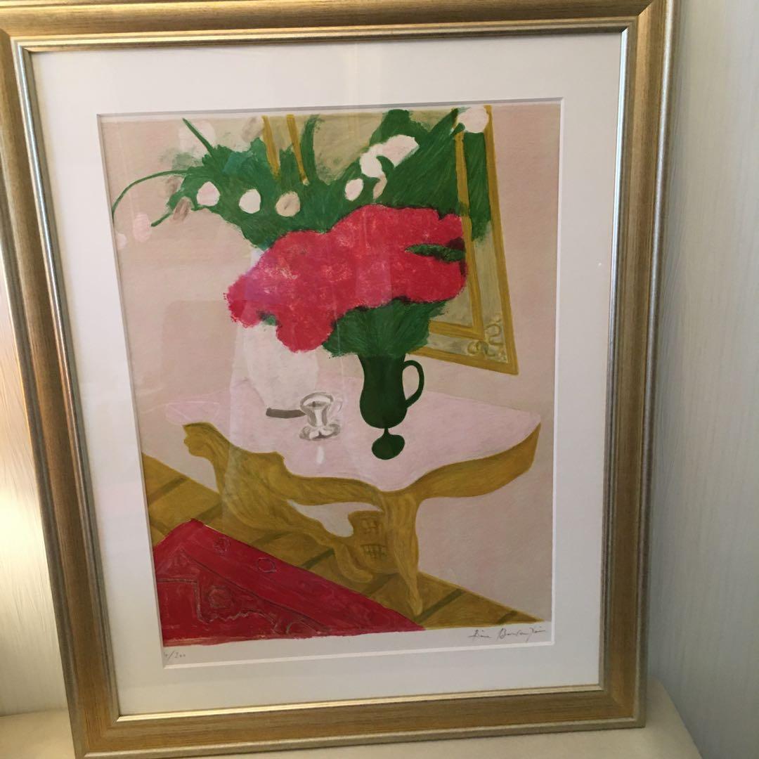 石版画　リトグラフ　フランス名画家ボンコンパン