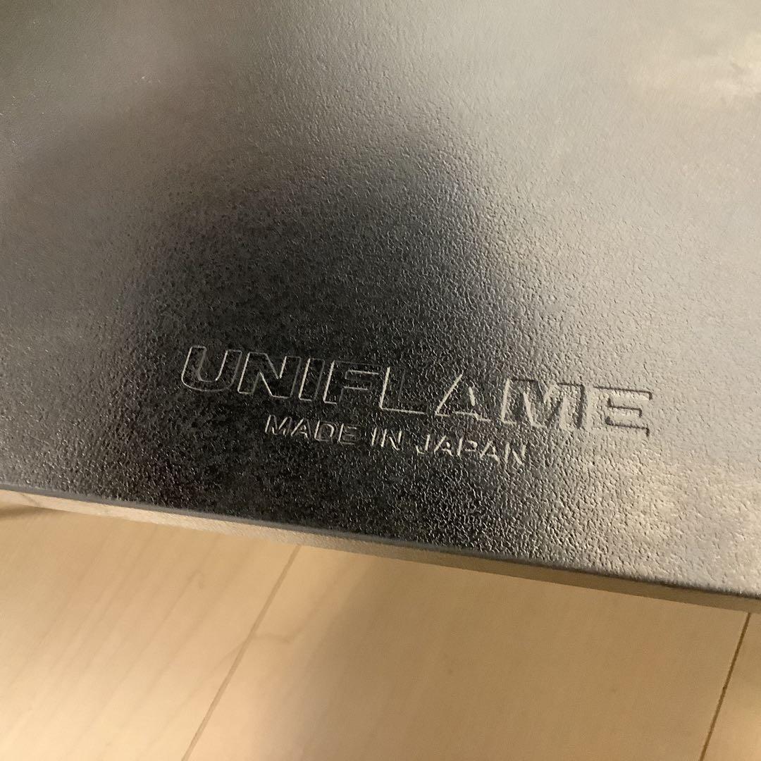 美品ユニフレームフィールドラック、純正天板、収納袋セット