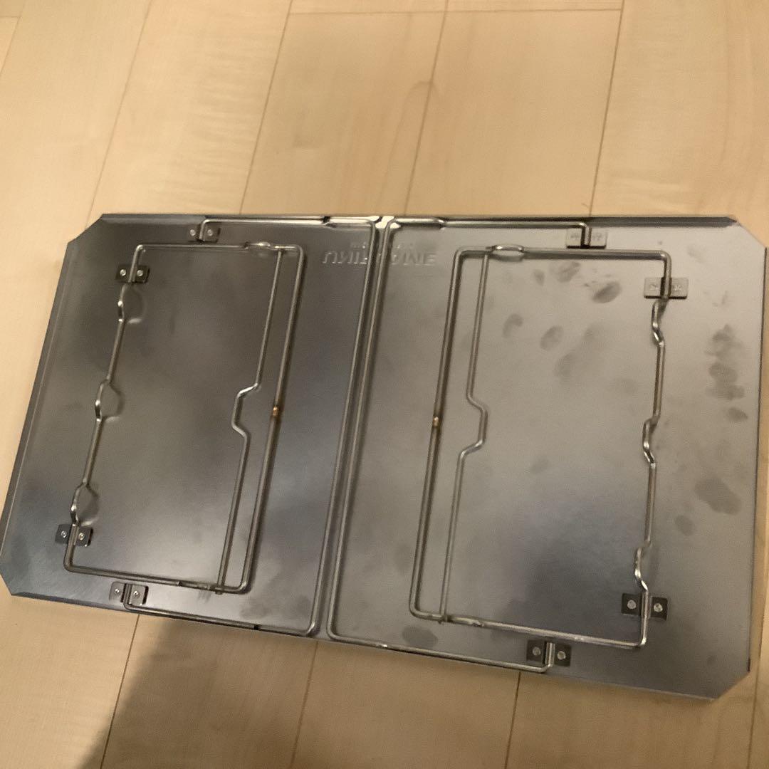 美品ユニフレームフィールドラック、純正天板、収納袋セット