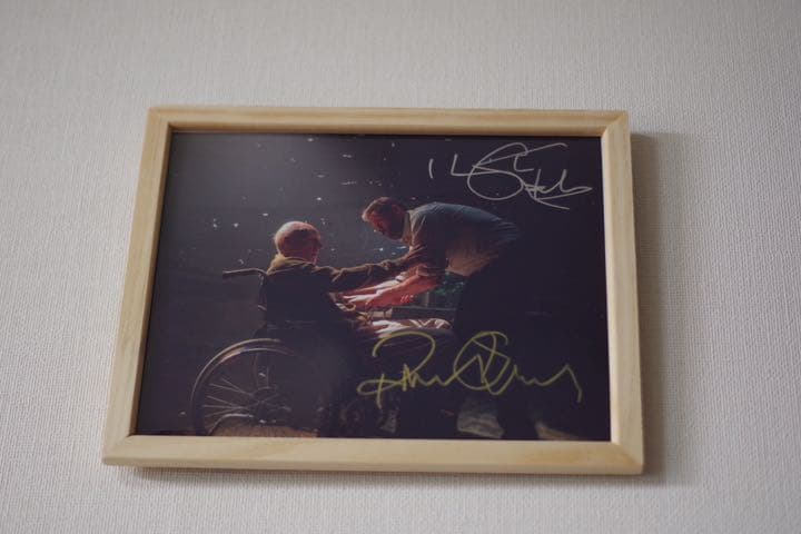 超貴重 ヒュー・ジャックマン & パトリック・スチュワート 直筆サインフォト