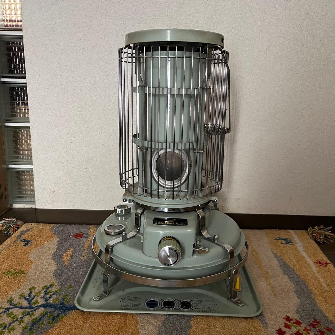 美品アラジンaladdinストーブ/ブルーフレームヒーターグリーン送料込