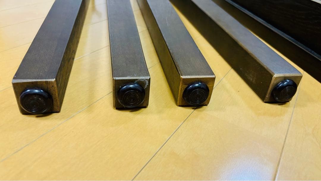 酵素。飛騨家具　イバタインテリア　二段伸縮可能ダイニングテーブル