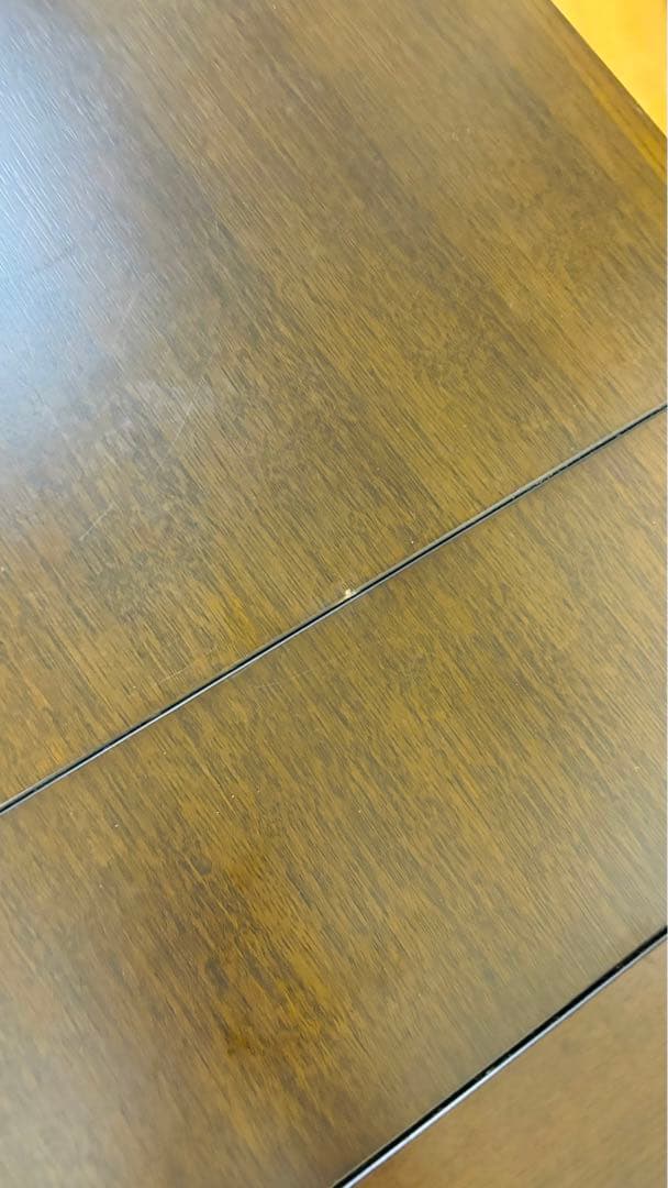 酵素。飛騨家具　イバタインテリア　二段伸縮可能ダイニングテーブル