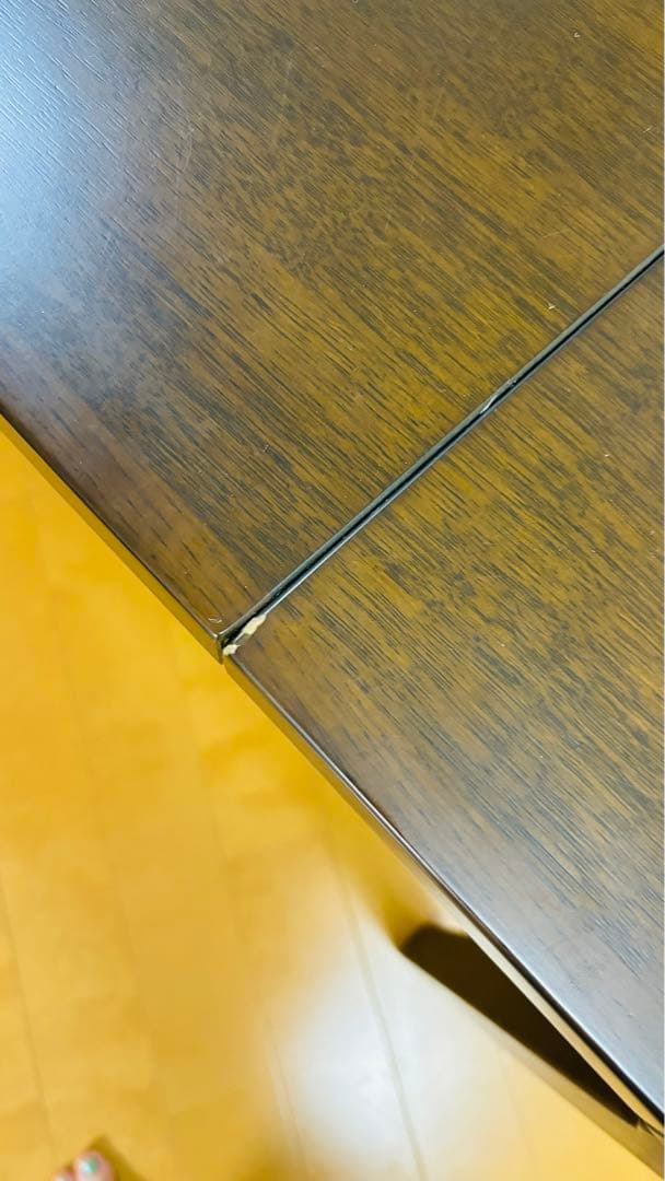 酵素。飛騨家具　イバタインテリア　二段伸縮可能ダイニングテーブル