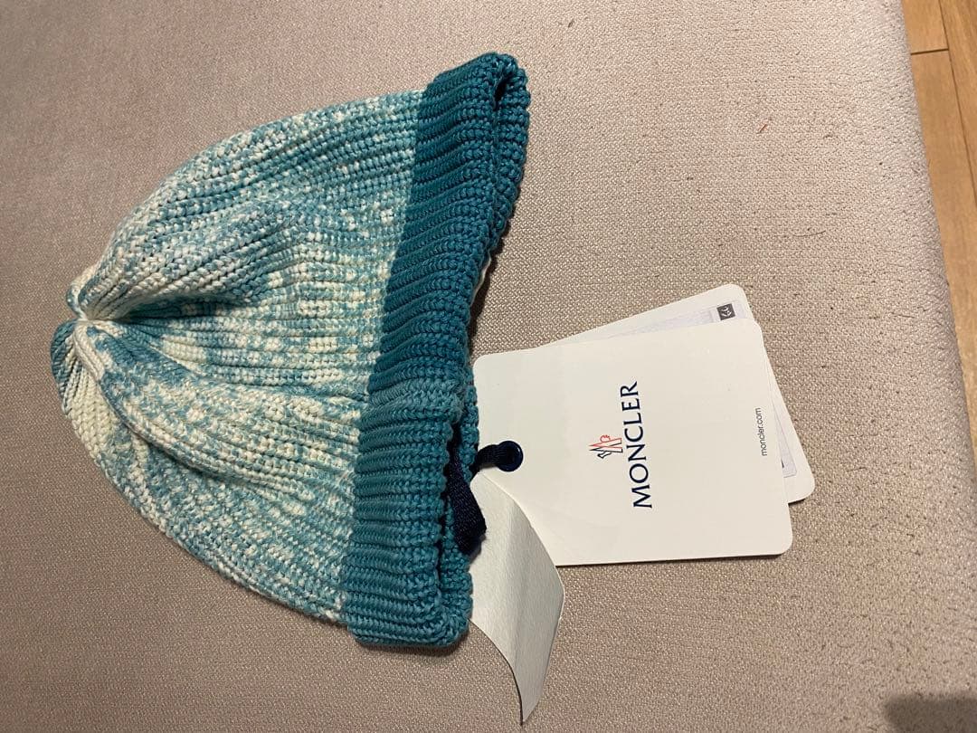 『モンクレール』ビーニーニット帽