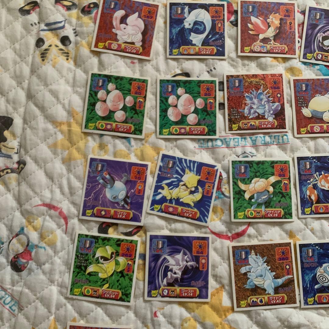 ポケモンシール列伝　アマダシール　初代68枚セット