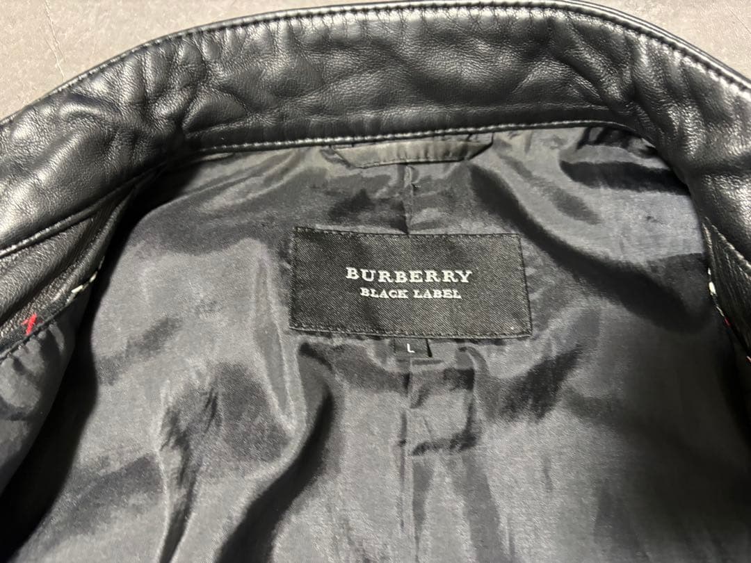 バーバリー ブラックレーベル　ライダース