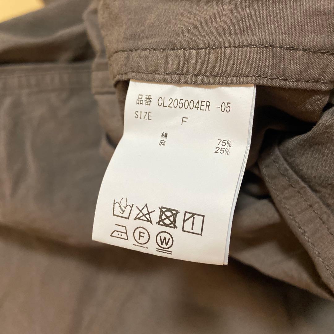 美品★カレンソロジー★コットンリネンドロストパンツ