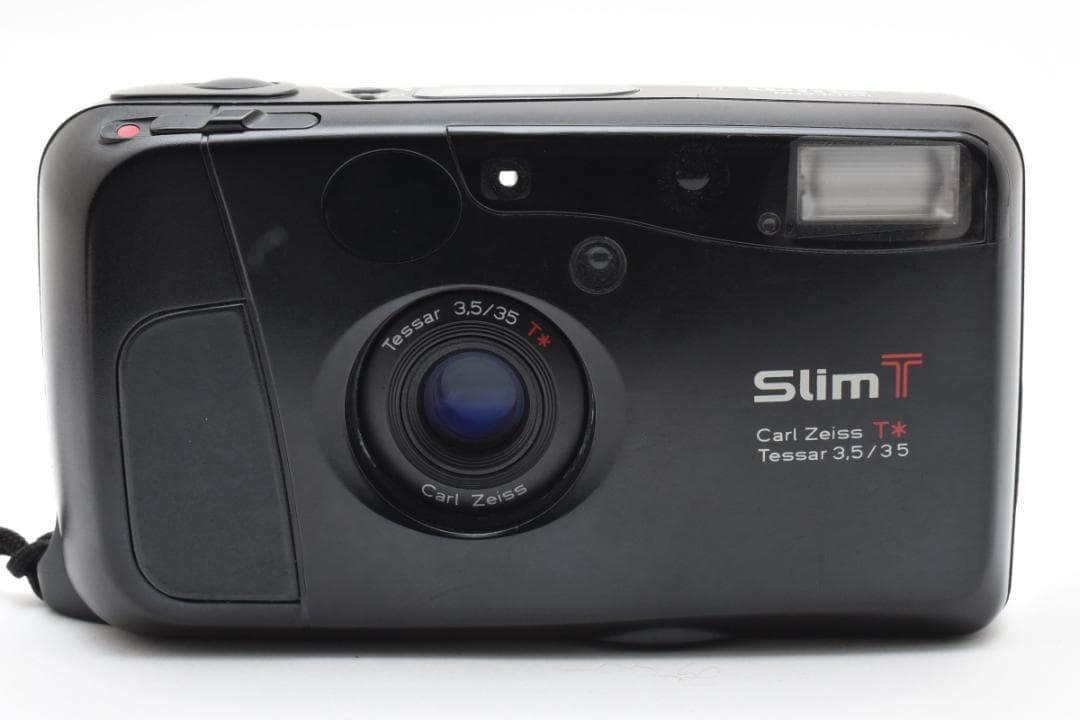美品 KYOCERA Slim T カールツァイス コンパクトフィルムカメラ