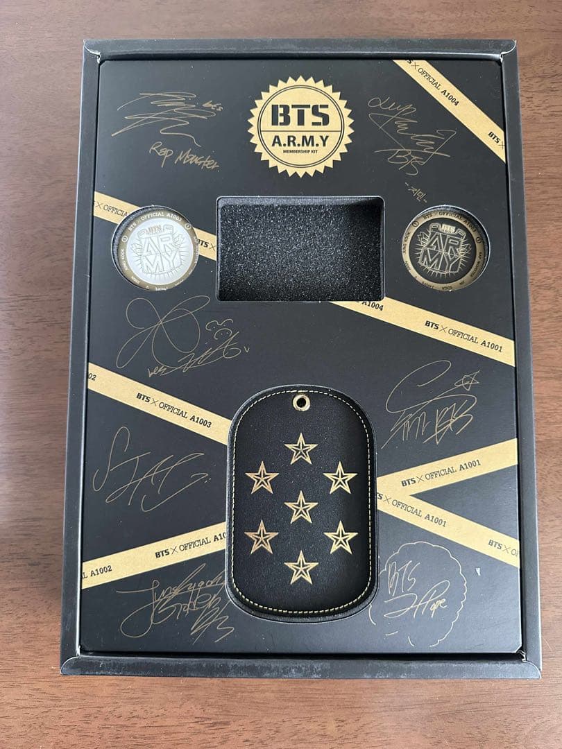 BTS 公式 グローバル　オフィシャル　ファンクラブ　アーミー1期
